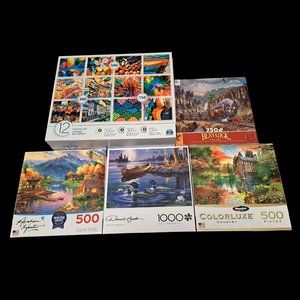 18 Collector's Puzzle Set Bundle